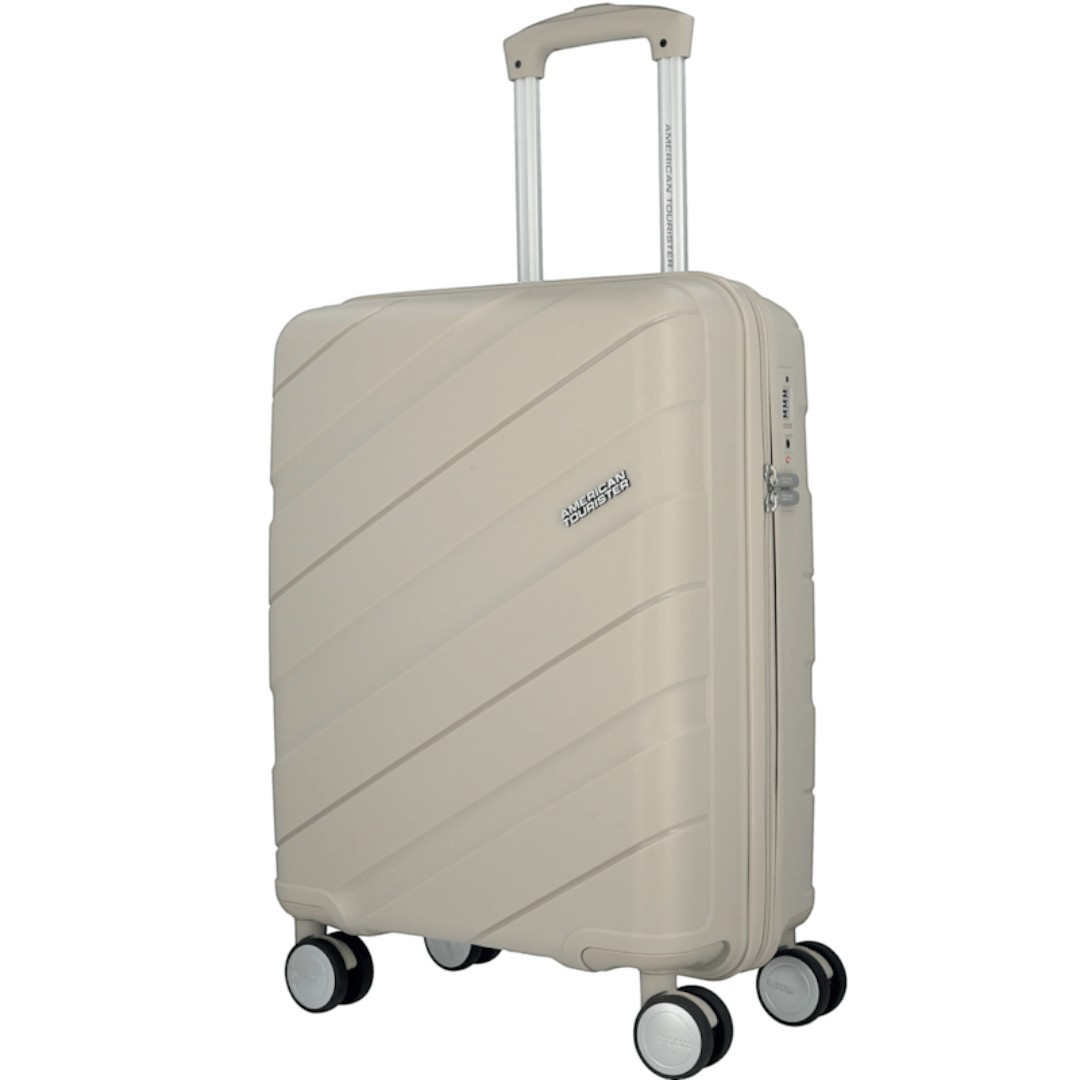 Valija carry on American Tourister Atlas Taupe