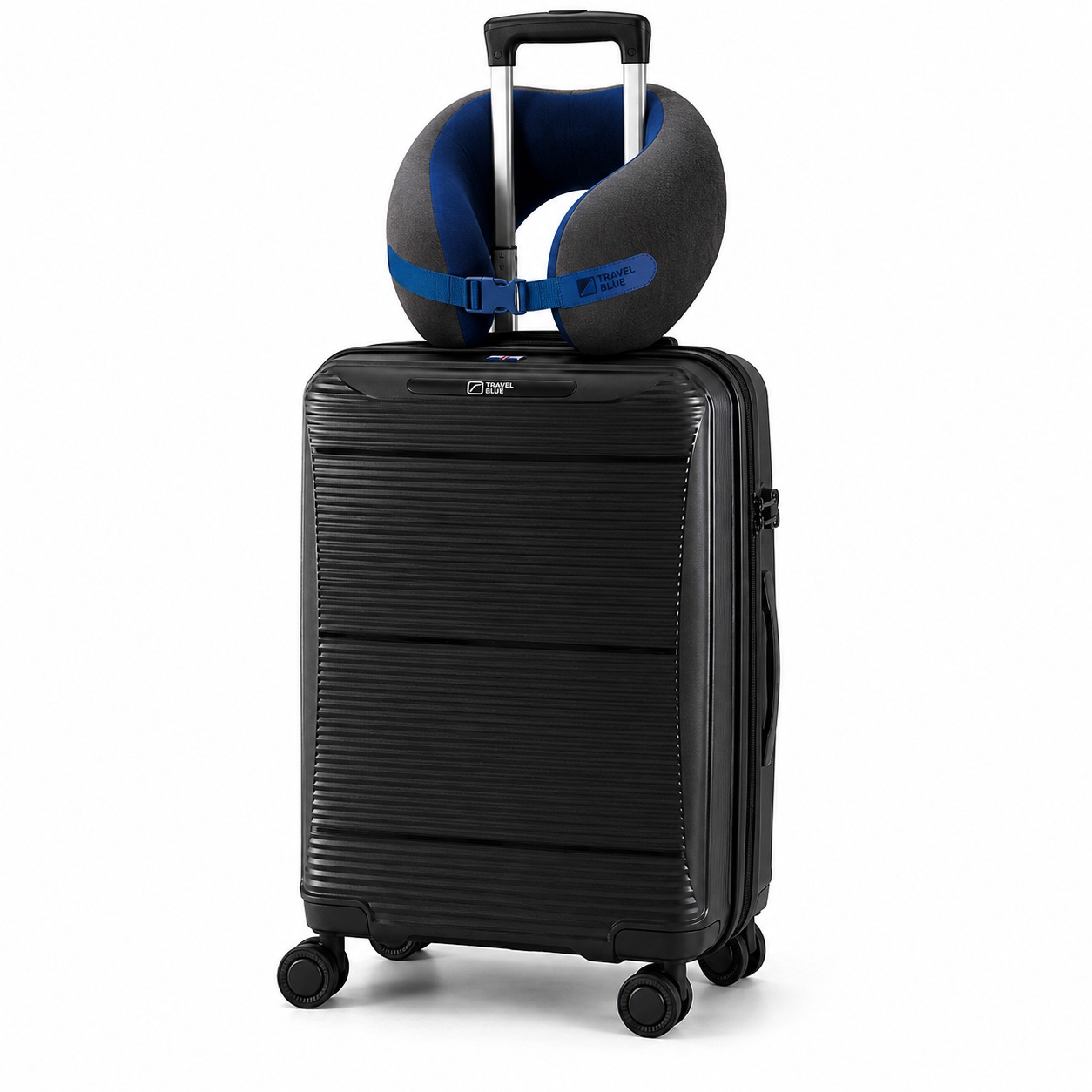 Valija carry on Journeyjet black 20" Travel Blue