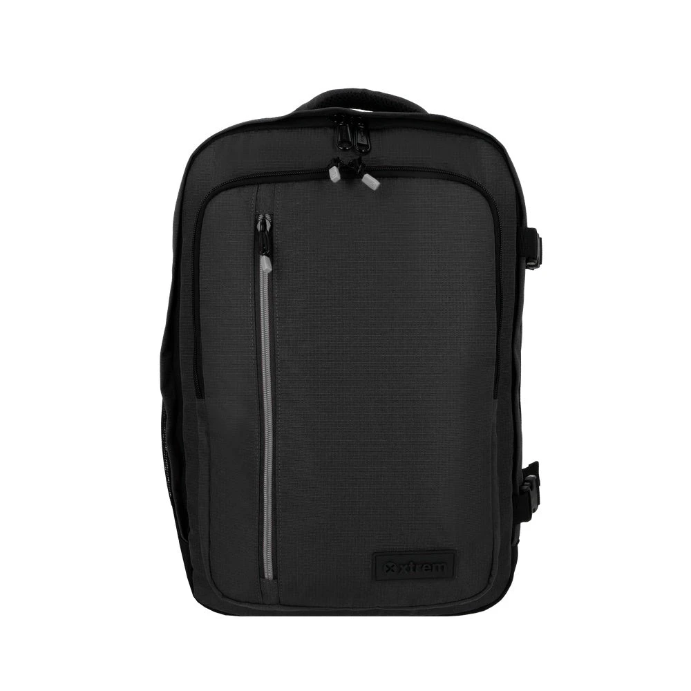 Mochila de viaje Litemove negra, vista 1